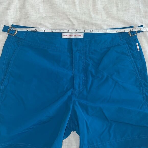 ORLEBAR BROWN Men's Classic Bulldog Mid-Length Swim Shorts Blue sz 30 - Picture 8 of 8